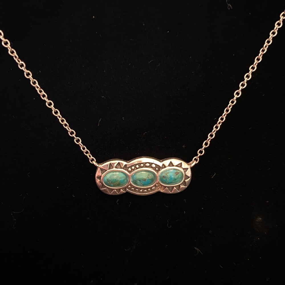 Silpada Turquoise Trio Necklace